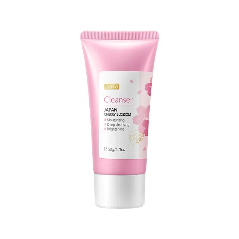 Vitamin C Facial Cleanser Skin Deep Cleansing Moisturizing Blackhead Removal Skincare Face Wash Foam Face Cleanser Skin Care