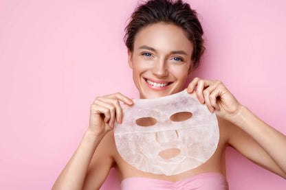 Korean Glow Sheet Mask Set — 12-Pack Hydrating Face Masks for Instant Radiance