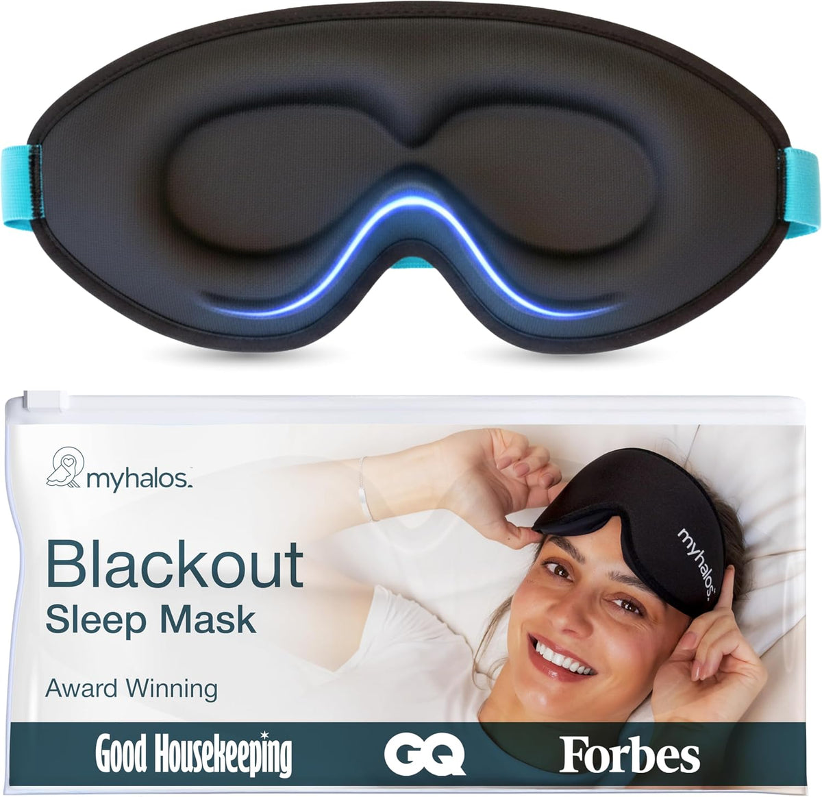 ® Sleep Mask for Men and Women, 3D Blackout Eye Masks for Sleep