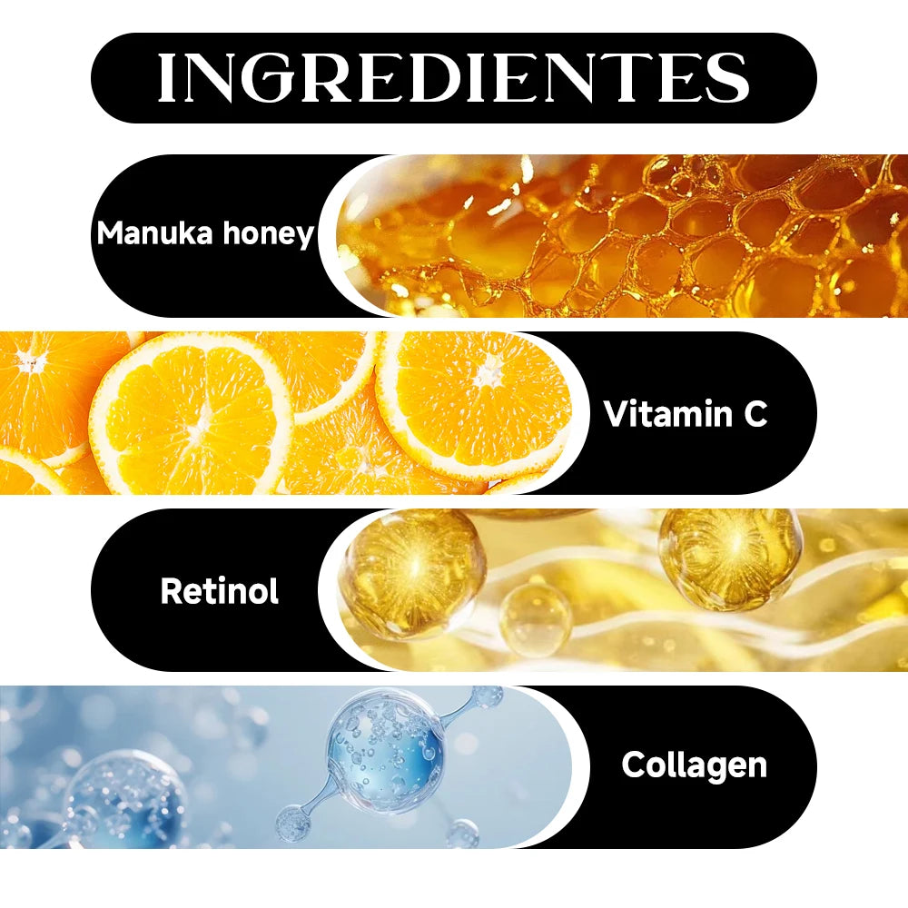 Retinol Collagen Face Cream - Anti-Aging Intense Moisturizer, Reduce Wrinkles Fine Lines & Firm Skin.